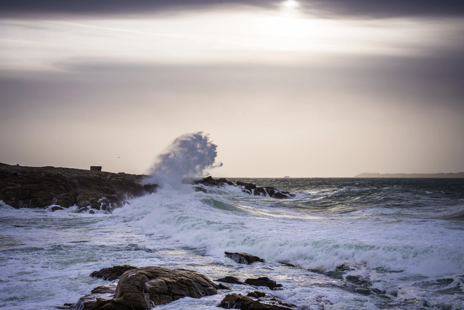 Tempête bretonne