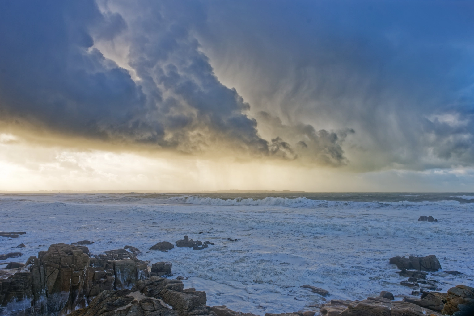 Tempête bretonne